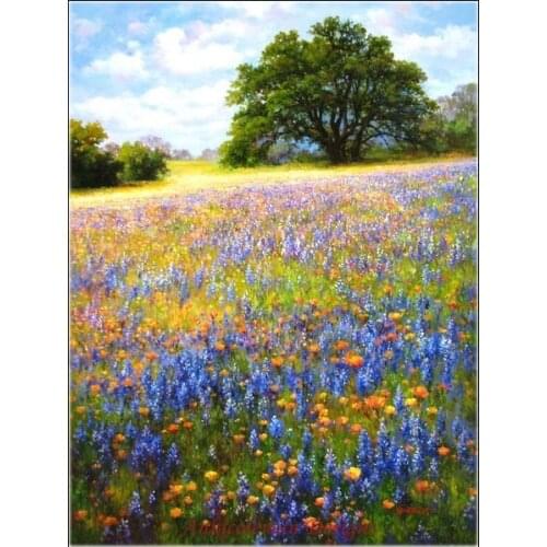 Needlework for embroidery DIY DMC High Quality - Counted Cross Stitch Kits 14 ct Oil painting - The Sweet Scent of Spring