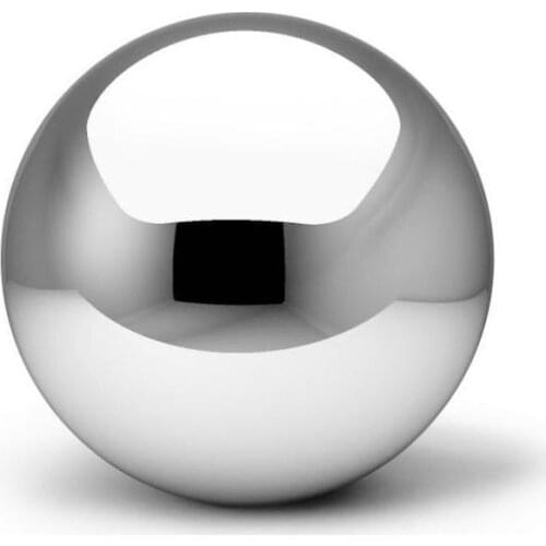 1PCs Stainless Steel Mirror float Sphere Hollow Ball Ornament Decoration Garden Home J2Y8