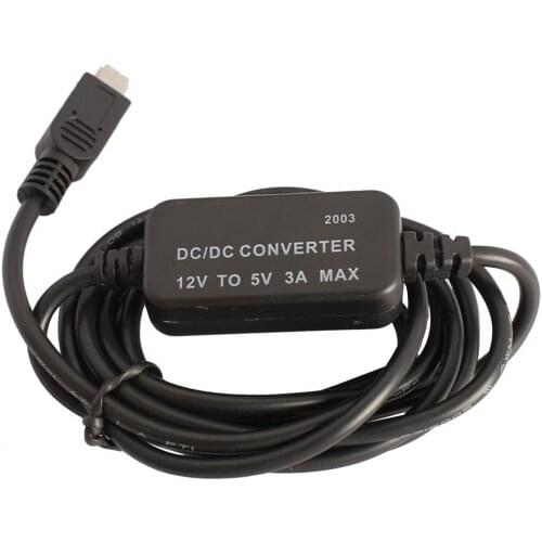 15W Car USB Voltage Adaptor Converter 12V to 5V 3A 15W Double USB/MINI 5P USB DC-DC Buck Converter Step Down Module