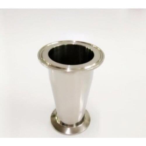 89mm to 57mm 2.25" Pipe OD 3.5" to 2.5" Tri Clamp Reducer SUS 316L Stainless Sanitary Pipe Fitting Homebrew