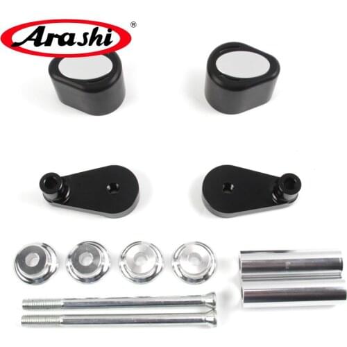 ARASHI Motorcycle Engine Protector Protective Cover For KAWASAKI NINJA 250 R 250R 2008-2011 Engine Slider Crash Stator Guard Pad