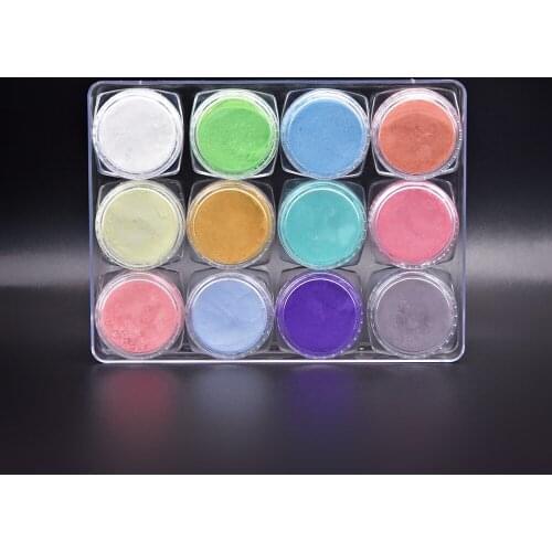 Glitter Nail Art Acrylic Powder Nail Supplies Sets Kits Glitter Dipping Powder Set Manicure Design Autumn Decoration Uñas