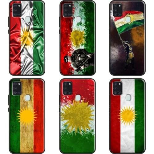 Kurdistan Flag Case For Samsung A51 A71 A11 A31 A10 A20 S A30 A40 A50 A70 A21S A20e A12 A32 A52 A72 Cover