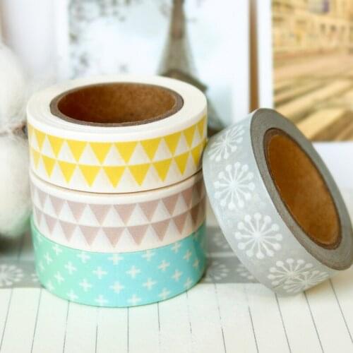 1pc Washi Tape Sticky Party Decorative Paper Tape Birthday Wedding DIY Gift Box Bag Masking Tape