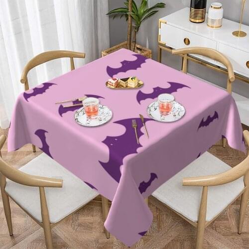 Darkstalkers Tablecloth Print Decoration Table Cover Polyester Dinner Cheap Square Table Cloth