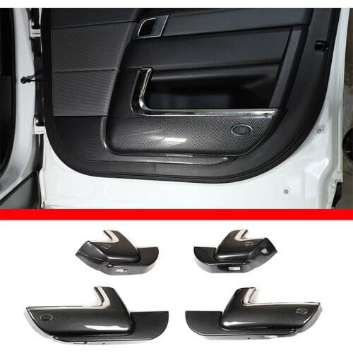 For Land Rover Range Rover Sport 2014-21 ABS Carbon Fiber Interior All-Inclusive Door Anti-Kick Panel Car Stickers Accessories