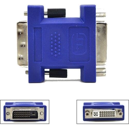 DVI dummy plug virtual monitor EDID headless lock screen adapter DVI 24+1 male to DVI 24+5 female converter dvi-i 2560X1440@60hz