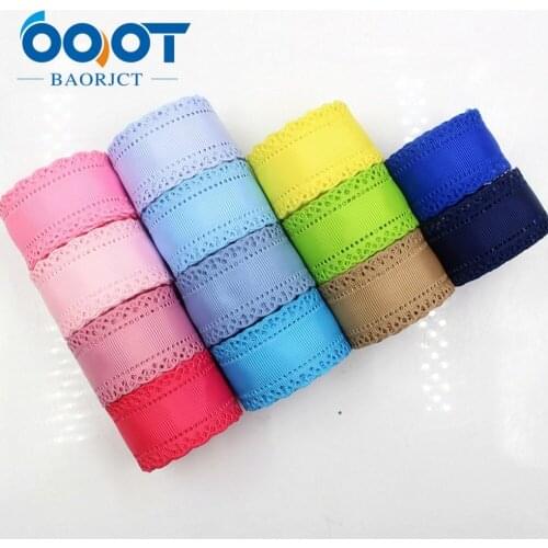 OOOT BAORICT 177034,flower hollow grosgrain Ribbon,30MM,10 yards The tape for Sewing,DIY Headdress Accessories Handmade material