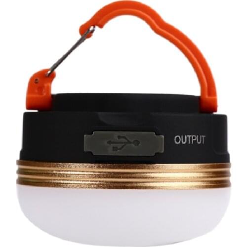 Mini Portable Camping Lights Waterproof 3W LED Camping Lantern Tents lamp Outdoor Hiking Night Hanging lamp USB Rechargeable