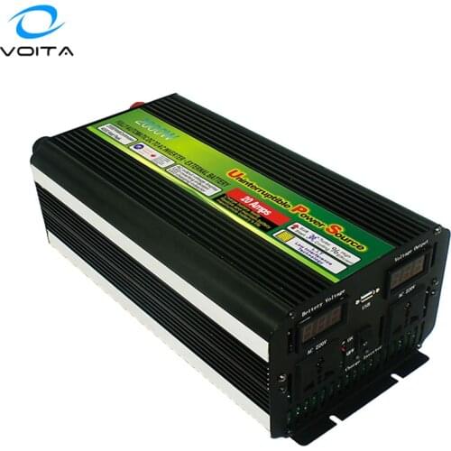 2000W UPS Off Grid Inverter DC 12V to AC 240V 50Hz Modified Sine Wave With Digital Display