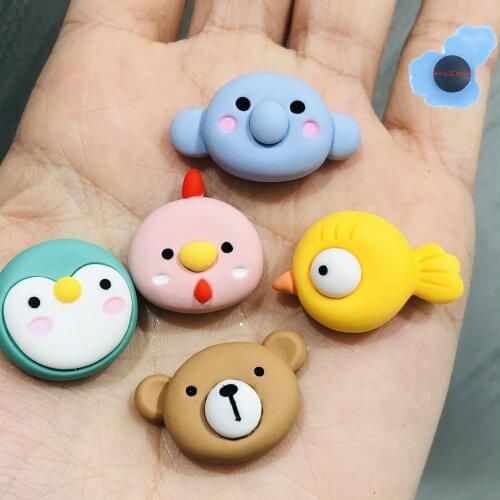 New 1PCS Lovely Bird Penguin Kids Shoes Charms Resin Shoe Clog For Children Shoes Accessories Holiday Presents