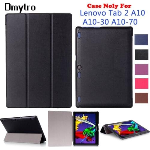 Ultra Slim Stand cover For Lenovo Tab 2 A10-30F/L A10-70F/L 10.1 inch Tablet Stand PU Leather Protective cover case