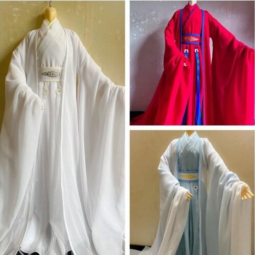 1/4 1/3 Scale BJD Clothes Accessories Ancient Costume Chinese Hanfu Samurai Dress For BJD/SD MSD SSDF 80cm Strong Uncle A0804