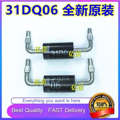 10Pcs/Lot New Original 31DQ06 DISPLAY COMMONLY USED RECTIFIERMHZ Diode 3.3A60V Good Quality