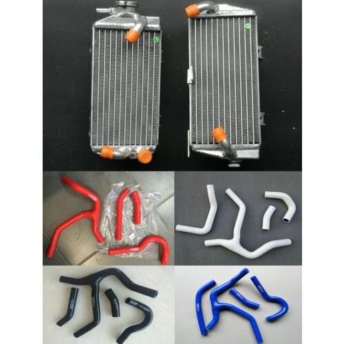 Aluminum Radiator & Hose FOR 2015 2016 Honda CRF450R 4-stroke CRF450 CRF 450 R 15 16 Motocross motorcycle GEN4