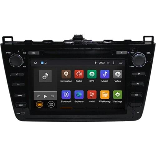 Android 9.0 Car Auto Radio Stereo GPS Navigation Stereo Screen Radio Octa Core Car DVD Player For Mazda6 Ruiyi/Ultra 2008-2012