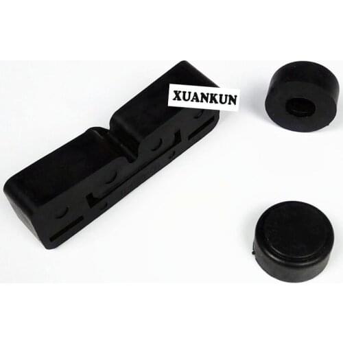 CG125 Motorcycle Retro Modified Fuel Tank Rubber Cylinder Fuel Tank Buffer Rubber Three-piece Set