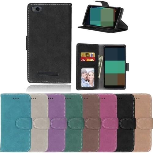 Case For Xiaomi Mi 4i M4C Mi4i M4 4 Flip Cover Card Slot stand holder leather Frosted phone case coque For Xiaomi Mi4i Mi4c Mi4