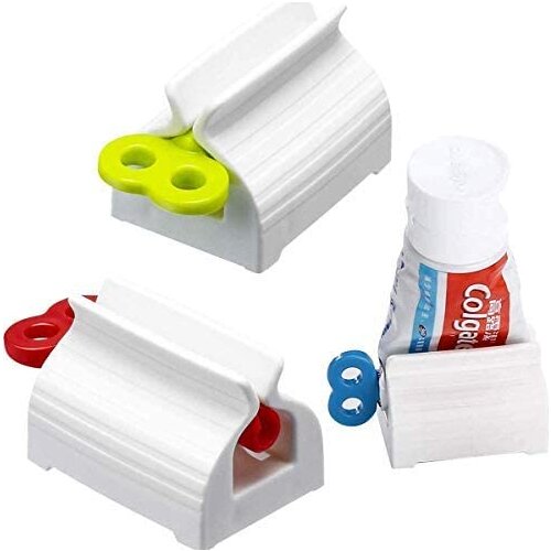 Tooth Paste Squeeze Toothpaste Dispenser Tube Squeezer r Facial Cleanser Press Rolling Holder Bathroom Accessories for Kids