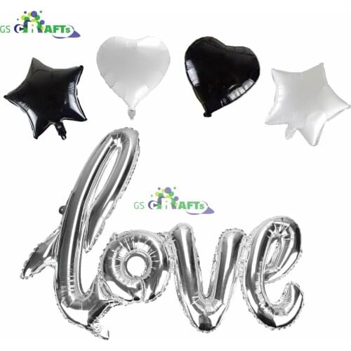 Foil Balloons LOVE Siamesed red heart Ballon Wedding Decoration Ballon Romantic Valentines Day Love Letter Balls Party Supplies