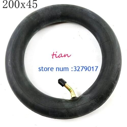 Good quality 200x45 Inflated inner tube For E-twow S2 Scooter Pneumatic Wheel 8" Scooter Wheelchair Air wheel inner tire