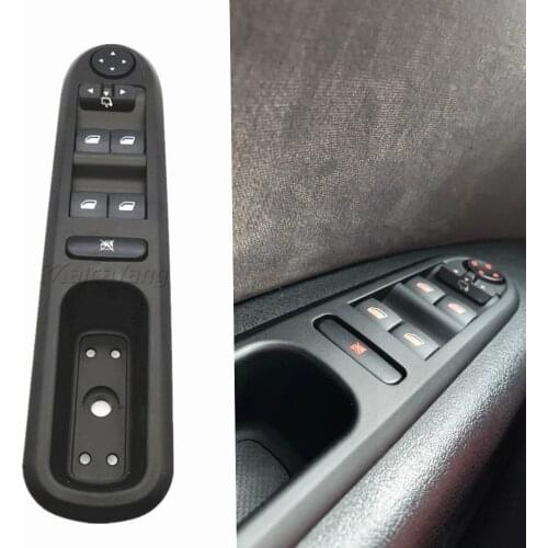 Car styling Electric Window Switch Control Panel 6554.ER 96468704XT for Peugeot 407 SW 2004-2010