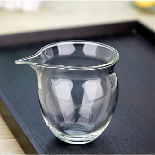 Penguin Japanese Style Hand-blown Heat-resistant Glass Fair Mug Serving Cup Sharing pot Gift tea Set Kungfu teaware