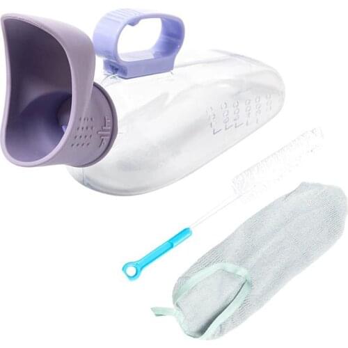 Portable Urinals For Men/ Women Urine Container Spill Proof Mobile Urinal Toilet Portable Pee Bottles Bathroom Accessories