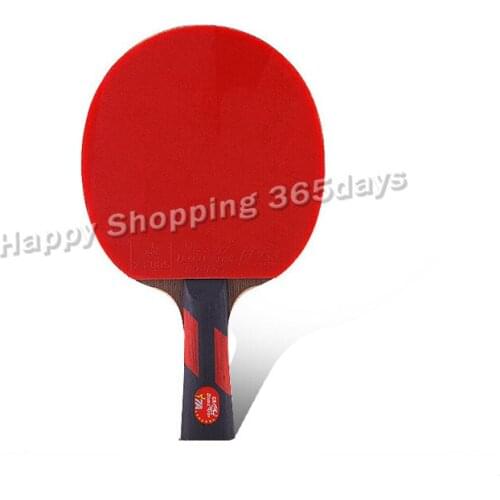 Original finished racket double fish 7a-ec 7stars table tennis rackets wenge wood racquet sports pure wood fast attack with loop