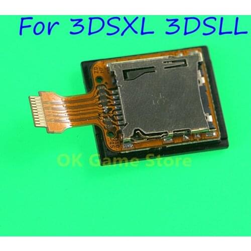 1pc Original SD Card Slot Reader Socket for New 3DS XL LL 3DSXL 3DSLL Console Replacement Repair Parts