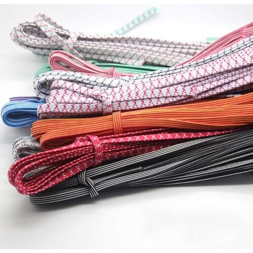 Width 7 Mm 5 Meters/Lot Cuff Sleeve Elastic Band Elastic Ribbon Stretch String Sewing Material Diy Accessories TJ1465-1