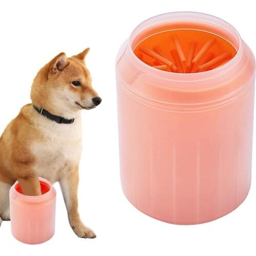 Dog Paw Cleaner Cup Portable Pet Feet Washer Soft Silicone Cat Foot Wash Tool Small Large Dogs Foot Cleaning Brush Comb Washer