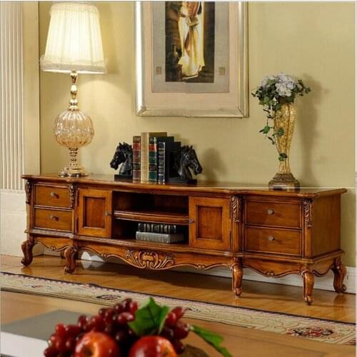 Modern High Living Room Wooden furniture marble lcd TV Stand o1149