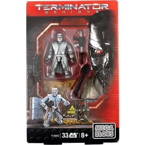 Mega Bloks Construx Terminator Genisys CNH37 T-1000 Building Blocks Construction Toys Collect Gifts for Children Adults
