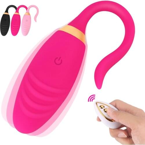 Vaginal Anal Massager Wireless Remote Control Vibrating Eggs Clitoris Stimulation G Spot Massager Sex Toys for Women