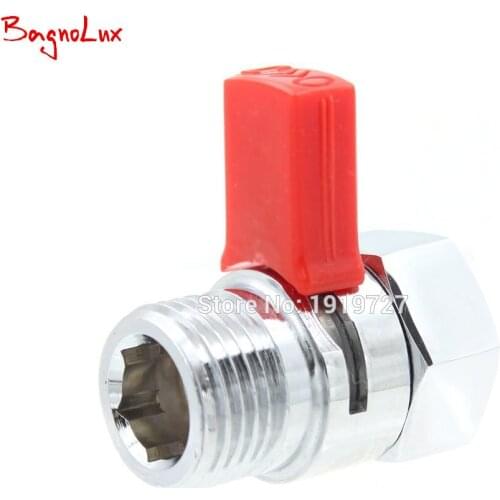 Vidric Wholesale Shower Pressue Quick Valve Brass Water Control Valve Shut Off Switch for Bidet Spray or Top Rain Shower Hand He