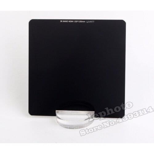 WYATT 150x150mm IR NANO MC Neutral Density Filter ND 1000 64 8, 3 6 10 Stop ND 0.9 1.8 3.0 Square Insert Optical Glass Filter