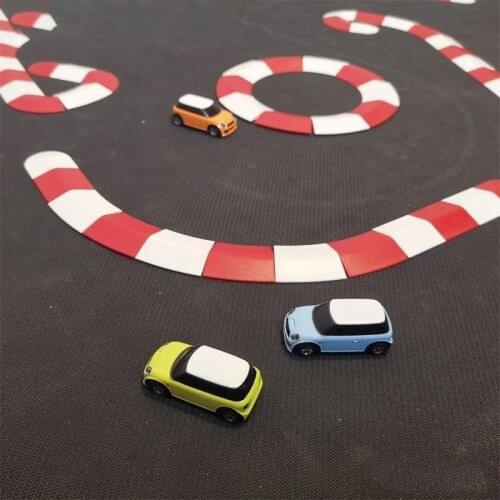 1:76 Mini Remote Control Car Splicing Three-dimensional Track Scene Combination Assembly Diagram Mosquito Car Drift Racing Track