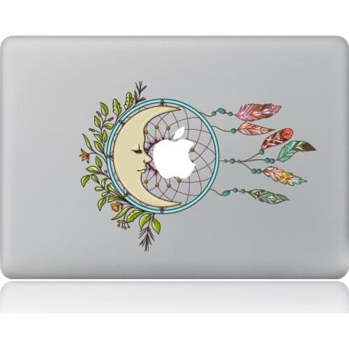 Color Night Dream Catcher Vinyl Decal Laptop Sticker for macbook Pro Air 13 inch Cartoon laptop Skin shell for mac book