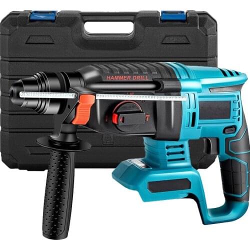 10000bpm rechargeable brushless cordless rotary hammer drill Impact Function electric Hammer impact drill For 18V Makita battery