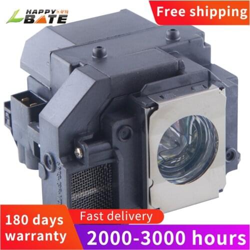 Happybate Compatible Lamp with Housing for PowerLite X9 PowerLite S9 S10+ PowerLite 1260 H391A H376B H375A H375B H374B