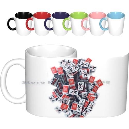 Calhoun Matchboxes Ceramic Mugs Coffee Cups Milk Tea Mug Matchboxes Matchbooks Matchsticks Retro Vintage Hobby Phillumenists