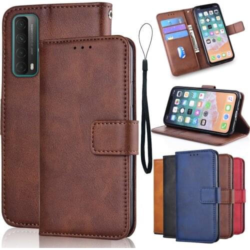For Huawei P Smart 2021 S Z P30 P40 Lite Pro Plus E Book Soft Cover Y5p Y6p Y6s Y7a Y7p Y8p Y8s Y9a Y9s Wallet Leather Case