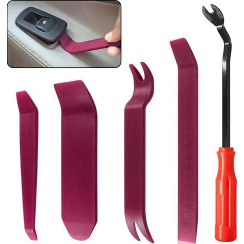 Auto Door Clip Panel Trim Removal Tool Kits Navigation Disassembly Seesaw Car Interior Plastic Seesaw Conversion Tool Hand Set