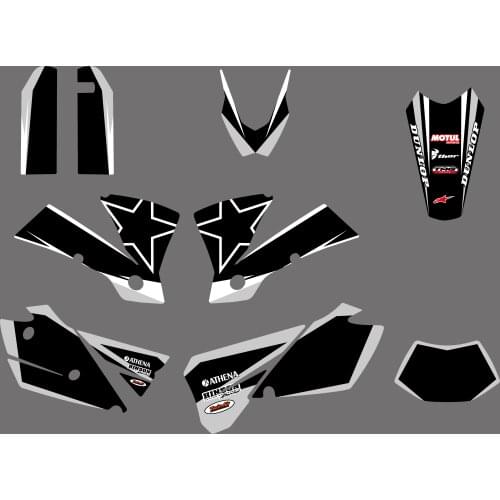 3M Motorcycle Graphics Decal Sticker For KTM EXC 125 200 250 300 400 450 525 2004 New Style Team Stickers Accessories Parts