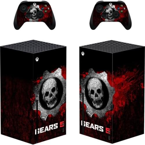 New Game Skin Sticker Decal Cover for Xbox Series X Console and 2 Controllers Xbox Series X Skin Sticker Vinyl