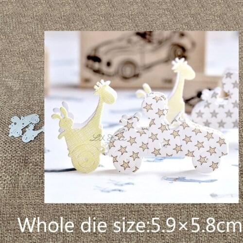 New Design Craft Metal stencil mold Cutting Dies Car with trailer decoration scrapbook die cuts Album Paper Card Craft Embossing