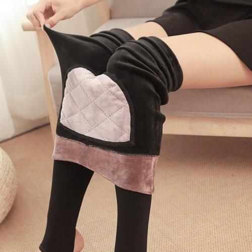 Autumn And Winter Warm Silk Protect Waist Health Women Wearing And Velvet High Quality Pantyhose Women 400g