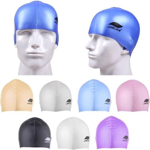 Safety Adult Kids Silione Swimming Hats Universal Swimming Head Wear for Water Sports Beach Swim Surfing Diving Snorkeling