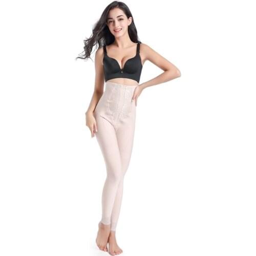 Keep Warm High Waist Shaping Panties Body Shaper Control Long Shaping Panties Slimming Tummy Underwear Trainer